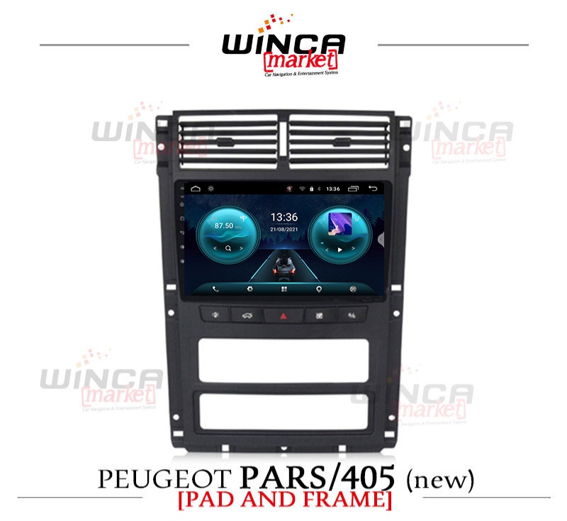 مانیتور وینکا فابریک پژو پارس و پژو ۴۰۵ مدل S400 پلاس