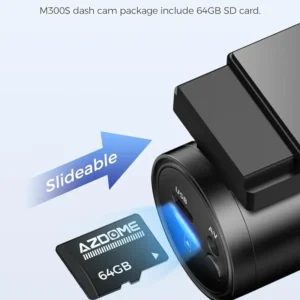دوربین ثبت وقایع AZDOME M300S به همراه هاردوایر کیت